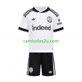 Camisolas de futebol Eintracht Frankfurt Criança Equipamento Alternativa 2026/27 Manga Curta